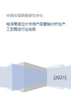 电浮筒液位计市场产品营销分析生产工艺概述行业走势